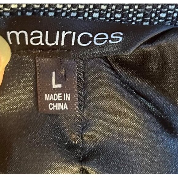 Maurices Womens Lg Ruffled Shawl Collar Belted Blazer Fairy Whimsy Sophisticated - Picture 3 of 7